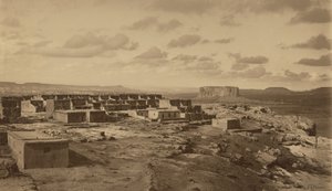 Enchanted Mesa, Acoma, New Mexico,1900 (foto) av Frederick Monsen