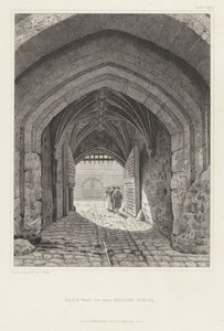 Porten till Bloody Tower av Frederick Nash