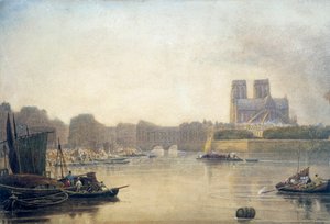 Notre Dame, Paris, 1800-talet av Frederick Nash