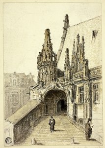 Justitiepalatset, Rouen av Frederick Nash