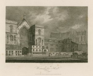 Westminster Hall av Frederick Nash