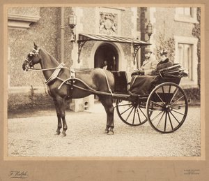 Kung George V och drottning Mary, ca 1890 av Frederick Ralph