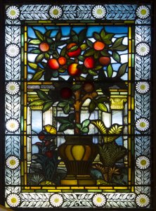 London, Thomas Goode Showroom, South Audley Street, GE Cooke, tillskriven Frederick Vincent Hart (1843-1914), Fruiting Shrub, 1876