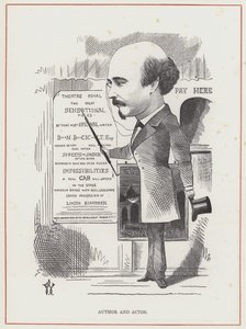 Dion Boucicault av Frederick Waddy