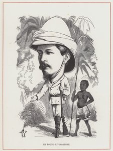 H M Stanley, han hittade Livingstone av Frederick Waddy