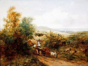 Landskap (olja på duk)