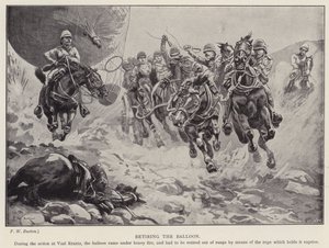 Att ta bort ballongen (litho) av Frederick William Burton
