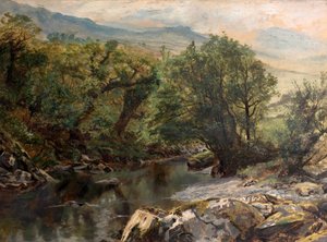 Pool i Colwyn, norra Wales av Frederick William Hayes