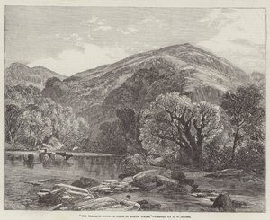 The Tranquil Hour, en scene i det nordlige Wales swed av Frederick William Hulme