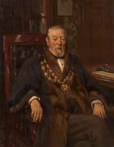 Porträtt av Abraham Crompton av Frederick William Jackson