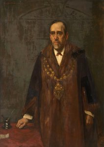 Porträtt av Jackson Brierley, ca 1898-99 (olja på duk) av Frederick William Jackson