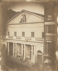 Arch St. Theatre, Arch vid 6th St., Philadelphia,ca. 1859 (foto) av Frederick de Bourg Richards