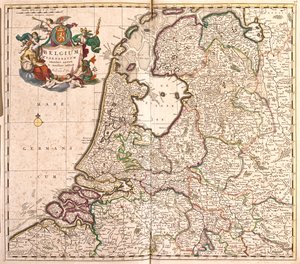 Belgien och Holland av Frederick de Wit
