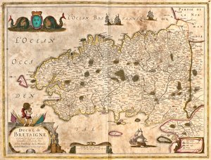 Bretagne, Frankrike av Frederick de Wit