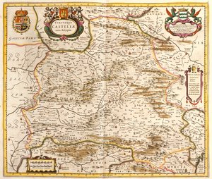 Kastilien, Spanien av Frederick de Wit