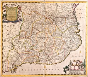 Katalonien, Spanien av Frederick de Wit
