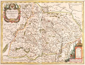 Östra Tjeckien av Frederick de Wit