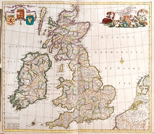 Grat Storbritannien och Irland av Frederick de Wit