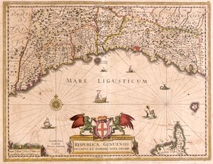 Ligurien, Italien av Frederick de Wit