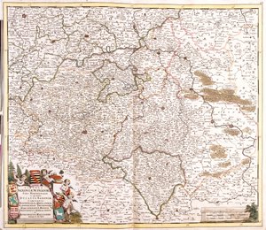 Niedersachsen, Sachsen-Anhalt, Sachsen, Thüringen, Tyskland av Frederick de Wit