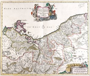 Mecklenburg-Vorpommern, West Pomeranian, Pomeranian, Tyskland av Frederick de Wit