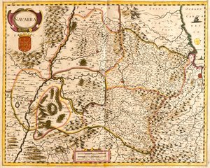 Navarra, Spanien av Frederick de Wit