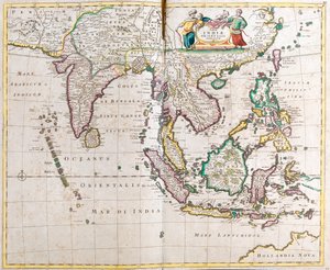 Pakistan, Indien, Nepal, Bhutan, Bangladesh, Burma, Thailand, Laos, Kambodja, Vietnam, Malaysia, Indonesien, Filippinerna av Frederick de Wit