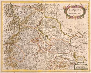 Piemonte, Italien av Frederick de Wit