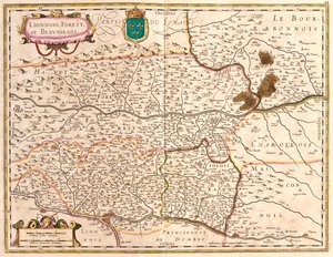 Rhône-Alpes, Frankrike av Frederick de Wit