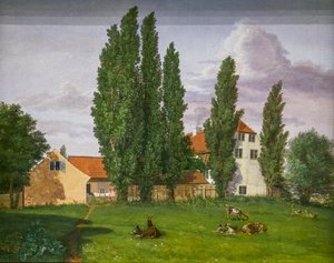 Marialyst på Frederiksberg, Ole Winstrups hus av Frederik Hansen Sodring