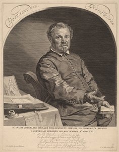 Jacob Cornelius av Frederik Hendrik van den Hove after Cornelis Visscher