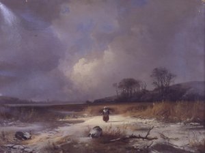 Vinterlandskap av Frederik Rohde