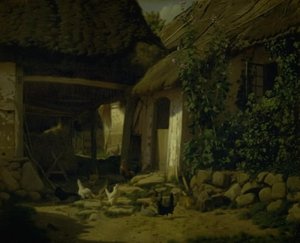 Interiören av en bondgård