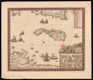 Insula Malta accuratißime Delineata Urbibus et Fortalitiis expressa