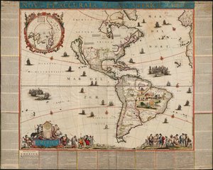 Noua och exakt totius Americae tabula