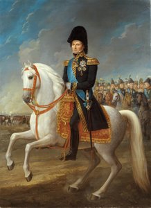Porträtt av Jean Baptiste Jules Bernadotte (1763-1844), marskalk av Frankrike, kung av Sverige och Norge