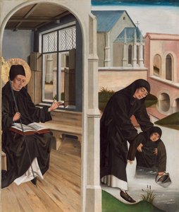 Ett mirakel av Saint Benedict
