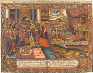 Judith går till lägret i Holofernes