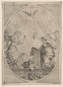 Bebådelsen av French 18th Century after Pierre Hubert Subleyras