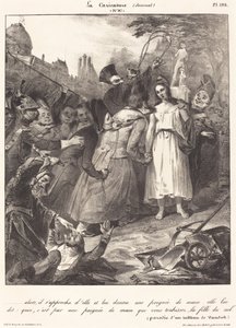 ...så gick han fram till henne: Parodi på van Dycks svek mot Kristus