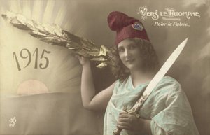 1915, Mot triumf, för fäderneslandet av French Photographer