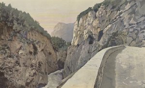 Aime, Isère Gorge, Vägen från Moutiers till Aosta av French Photographer