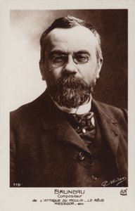 Alfred Bruneau, fransk kompositör (1857-1934) av French Photographer
