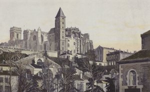 Även Cathedrale, Ensemble S E av French Photographer