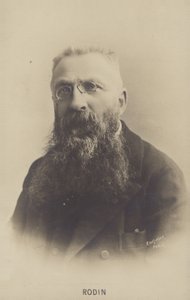Auguste Rodin, fransk skulptör av French Photographer