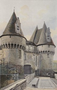 Bazouges, slottets torn av French Photographer