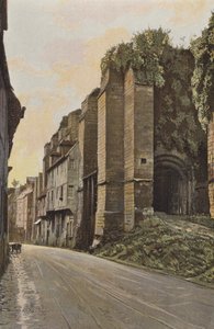 Beaumont-le-Roger, Ingången till det gamla klostret av French Photographer