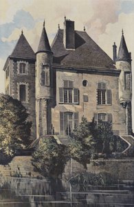 Bellegarde, Gamla slottet av French Photographer
