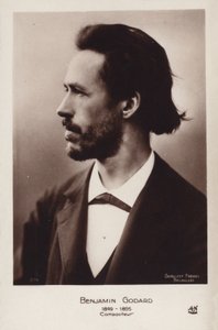 Benjamin Godard, fransk violinist och romantisk kompositör (1849-1895) av French Photographer