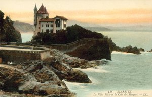 Biarritz, Villa Belsa, Cote Des Basques av French Photographer